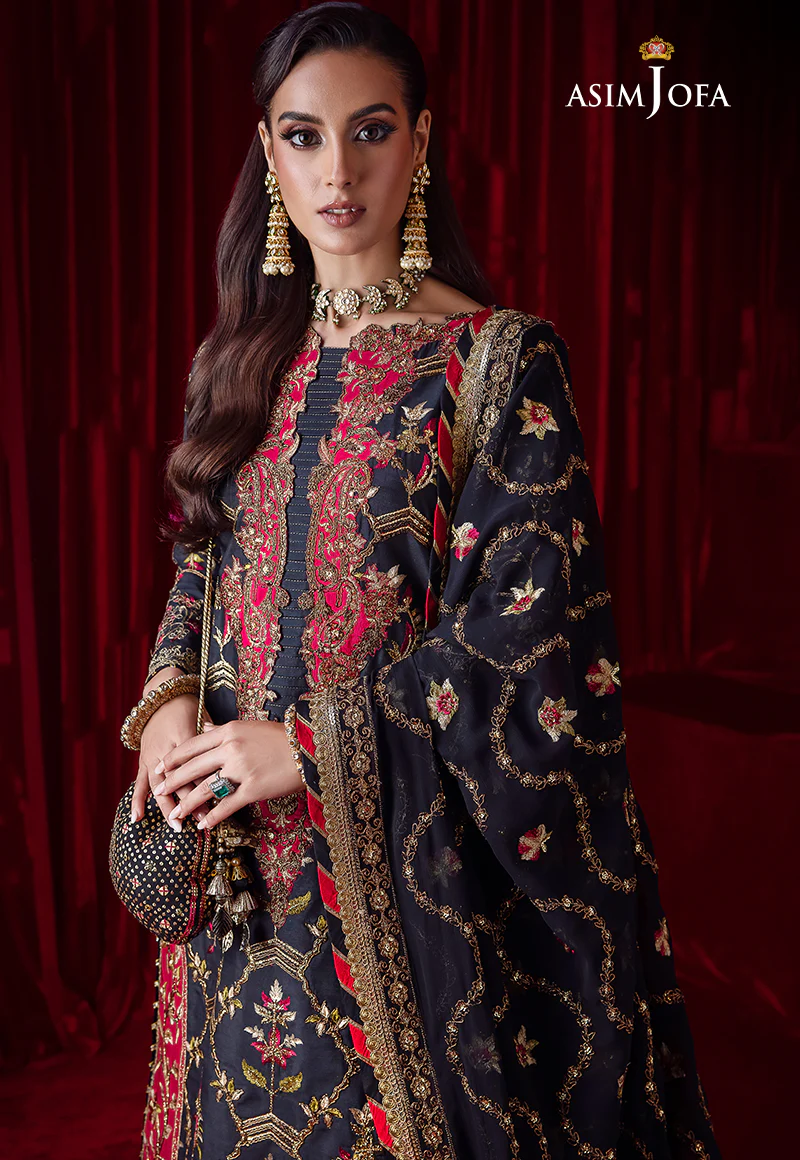 AJBK-02 EMBROIDERED RAW SILK - Image 4