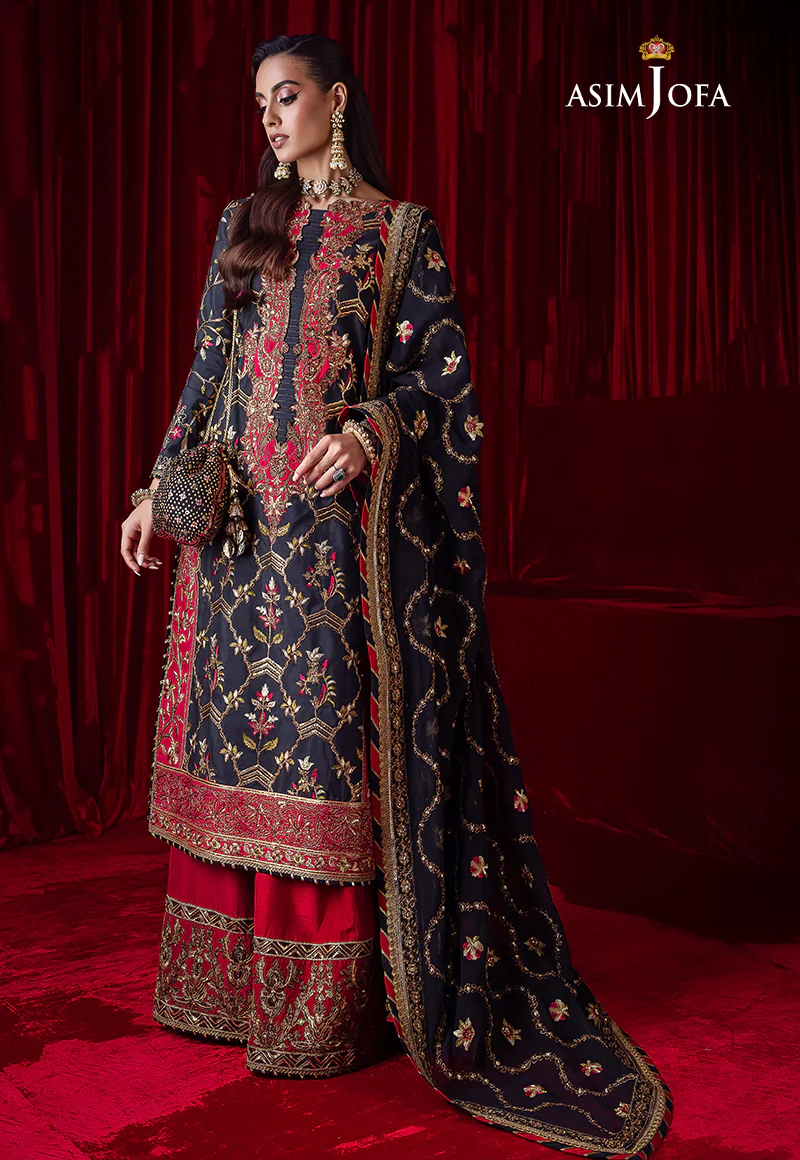 AJBK-02 EMBROIDERED RAW SILK - Image 5