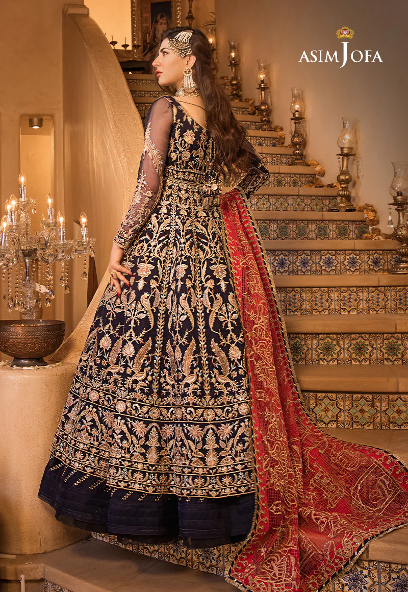 AJBN-02 EMBROIDERED ORGANZA 3 PCS - Image 5