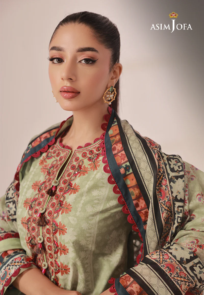 AJBP-01 EMBROIDERED CAMBRIC 3 PCS - Image 6