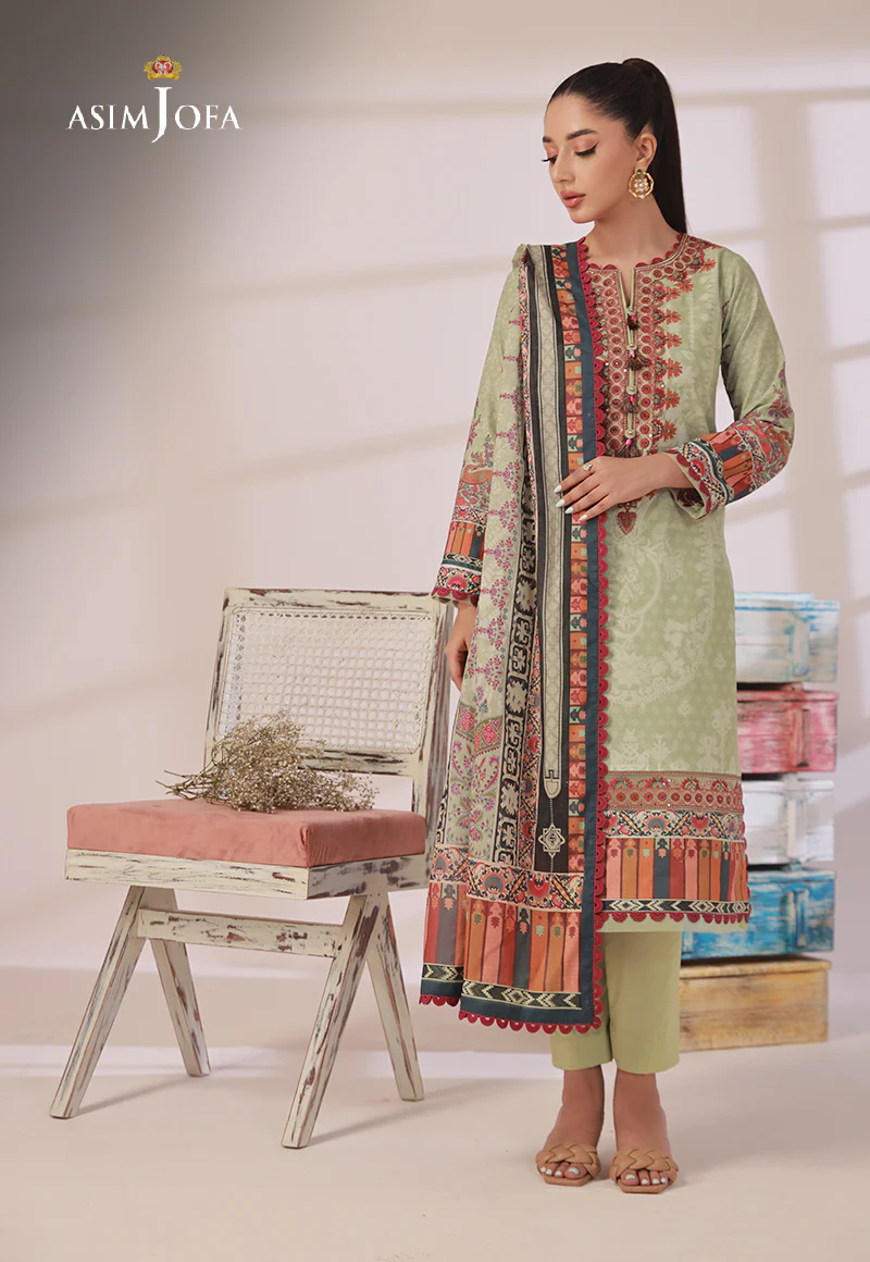AJBP-01 EMBROIDERED CAMBRIC 3 PCS - Image 7