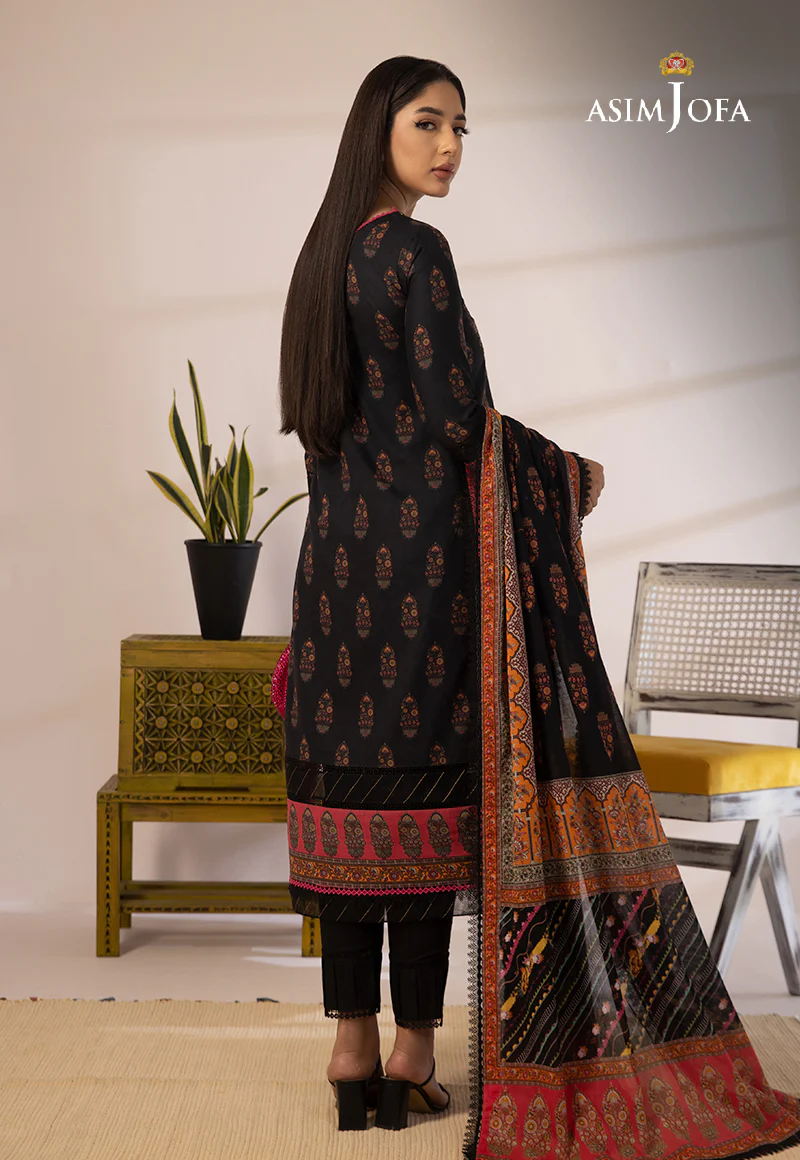 AJBP-09 EMBROIDERED CAMBRIC 3 PCS - Image 3