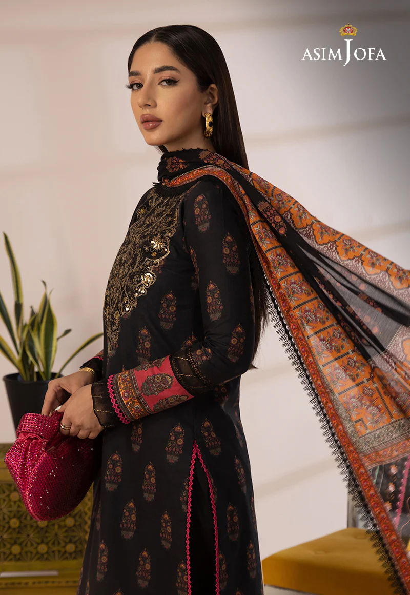 AJBP-09 EMBROIDERED CAMBRIC 3 PCS - Image 7