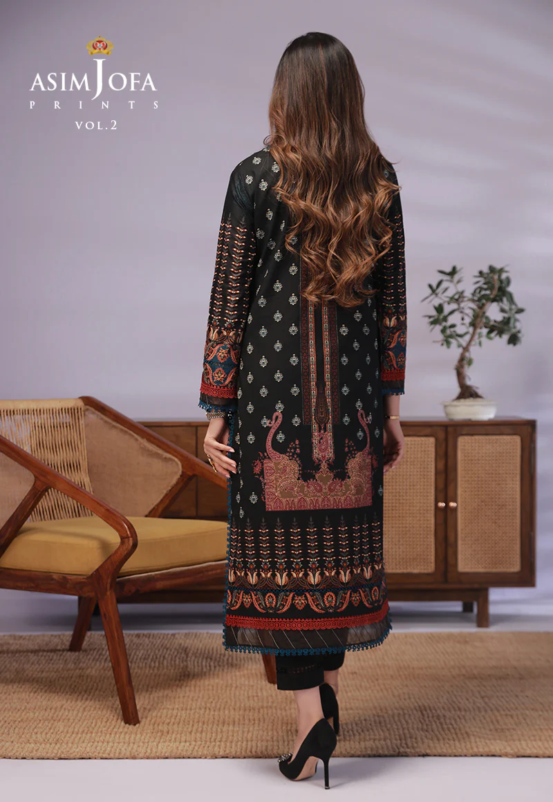 AJBP-51  PRINTED LAWN 2 PCS - Image 3