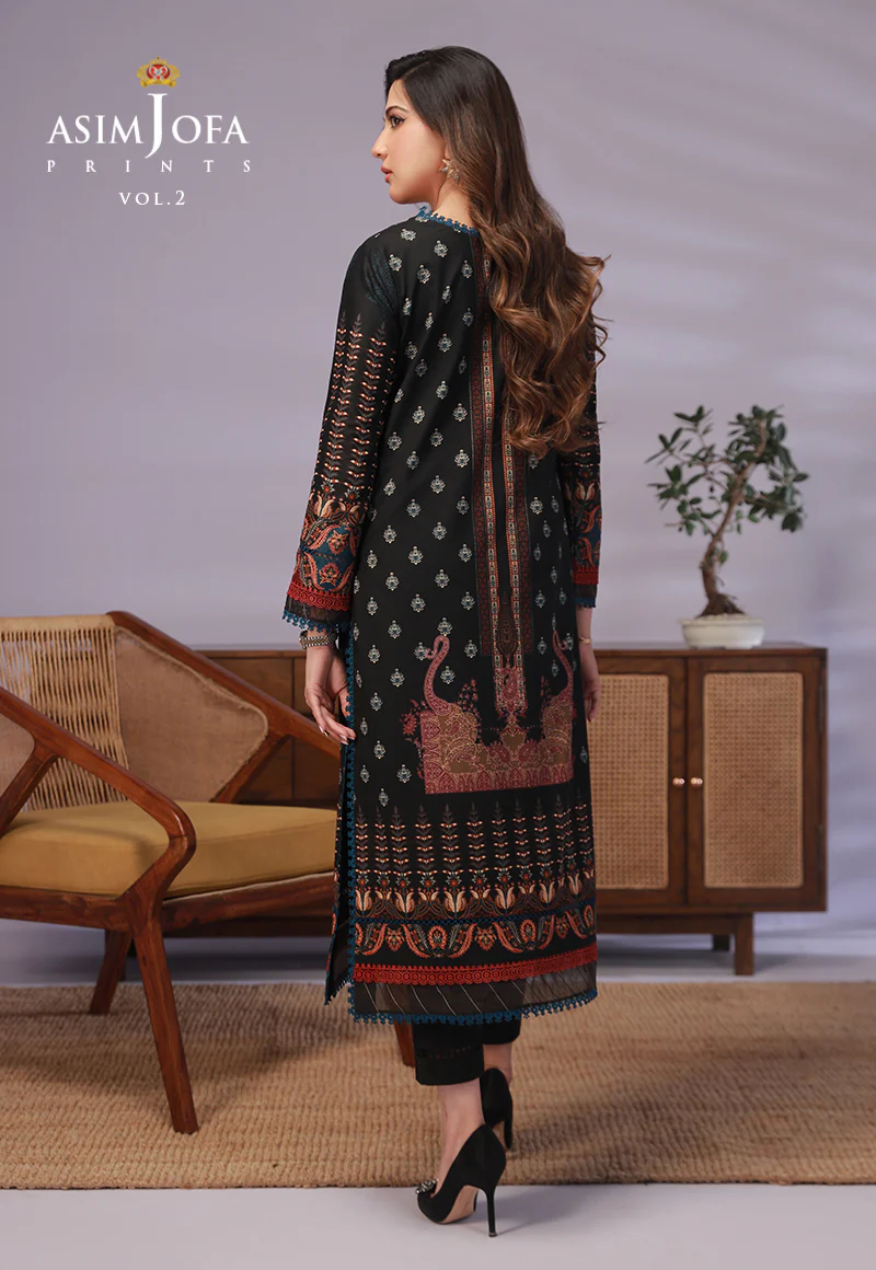 AJBP-51  PRINTED LAWN 2 PCS - Image 4