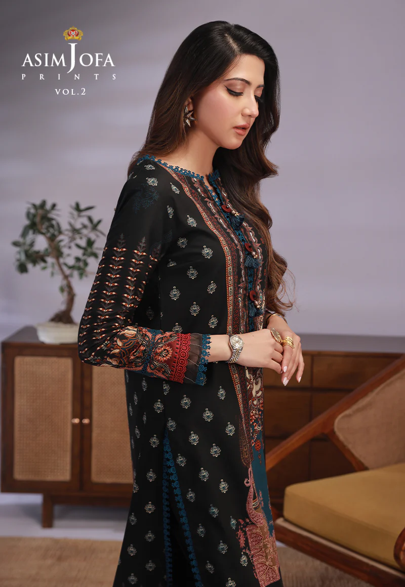 AJBP-51  PRINTED LAWN 2 PCS - Image 5