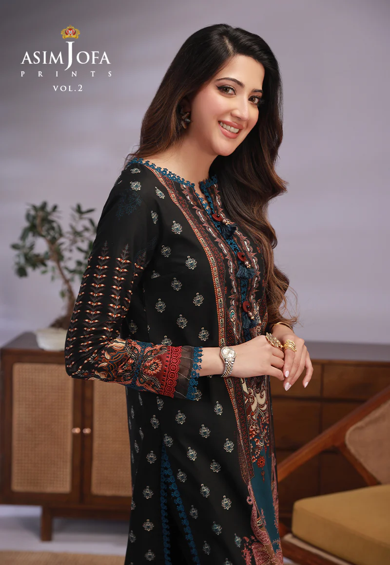 AJBP-51  PRINTED LAWN 2 PCS - Image 6