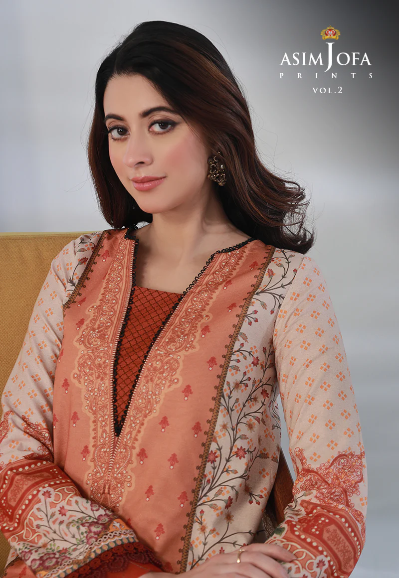 AJBP-53 PRINTED LAWN 2 PCS - Image 6