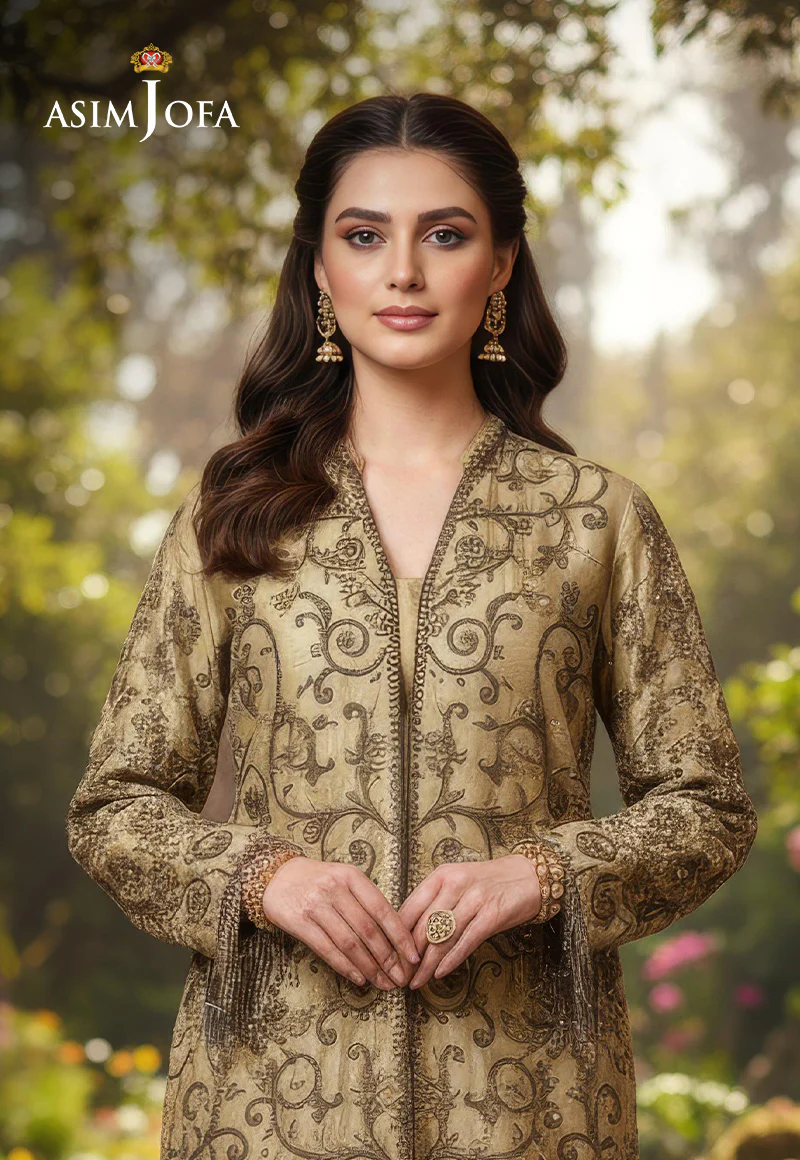 AJBRD-26 Embroidered Mesuri STITCHED 2 PCS
