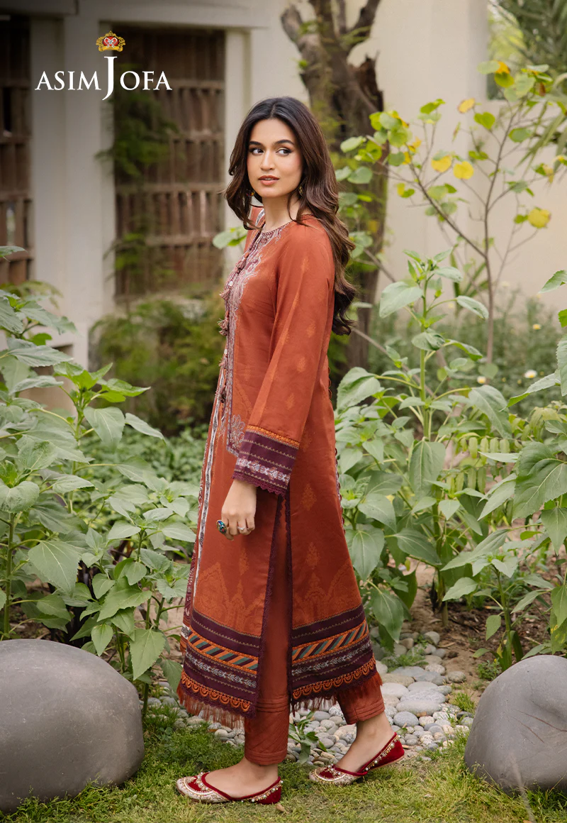 AJBU-01 PRINTED LAWN 3 PCS - Image 7