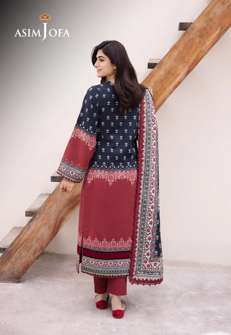 AJBU-05 PRINTED LAWN 3 PCS - Image 2