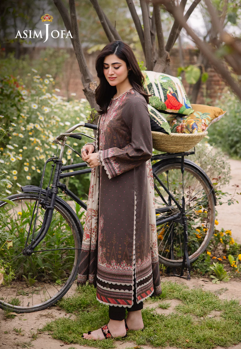 AJBU-06 PRINTED LAWN 3 PCS - Image 3