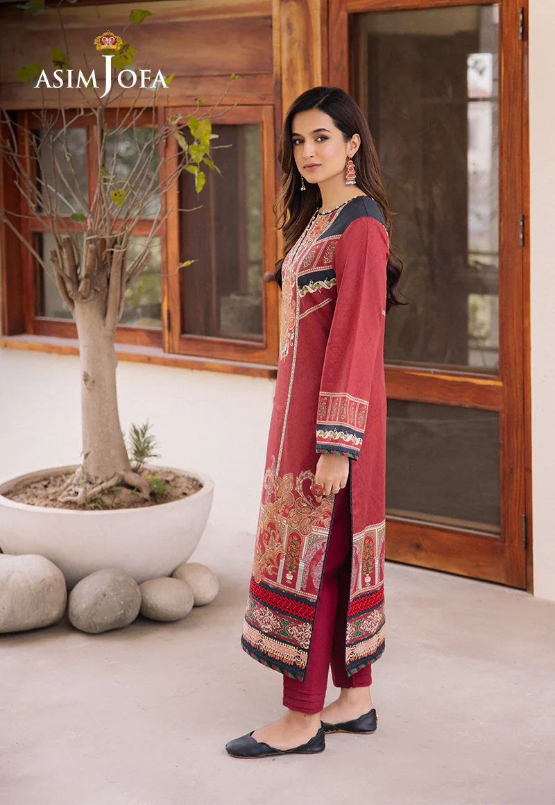 AJBU-20 PRINTED LAWN 3 PCS - Image 2