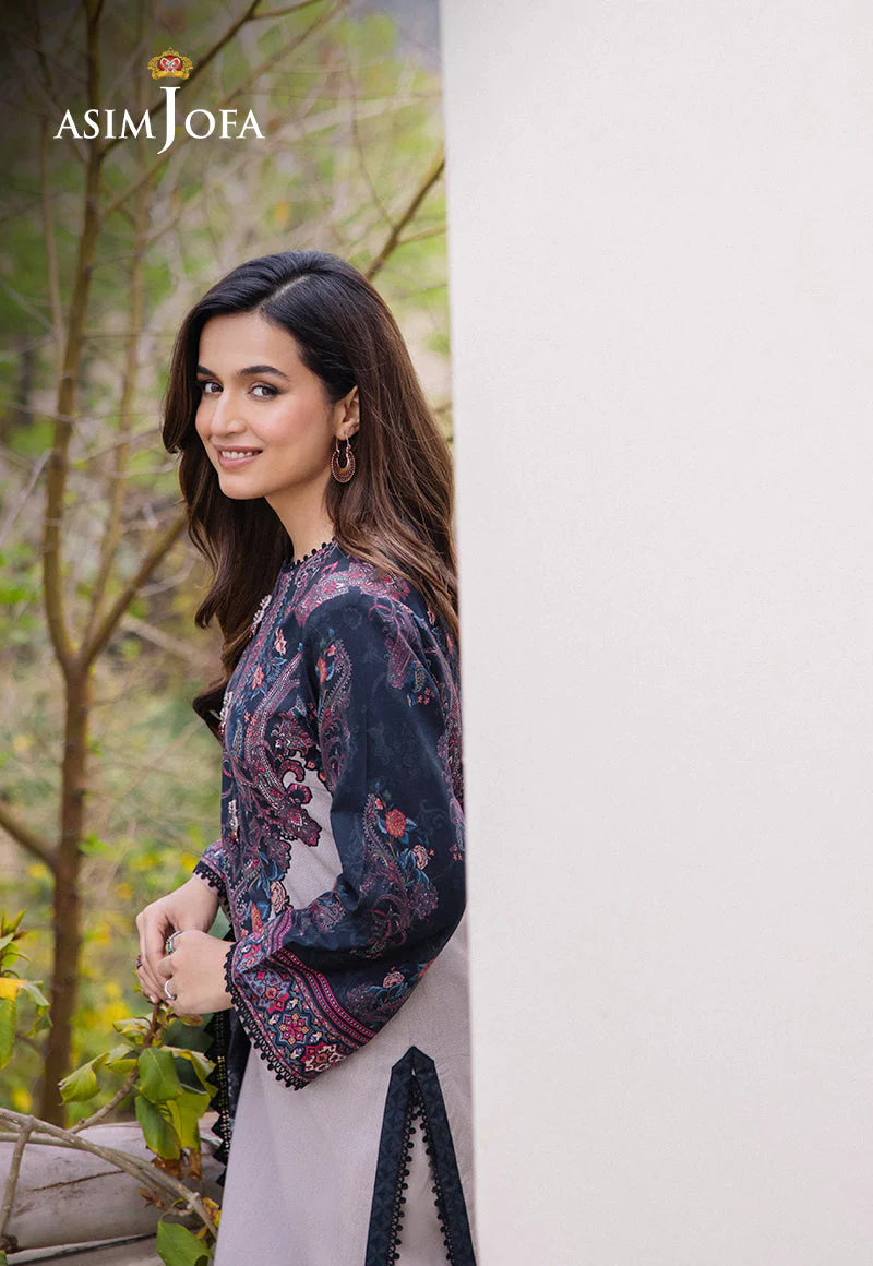 AJBUD-18 PRINTED LAWN STITCHED 3 PCS - Image 4