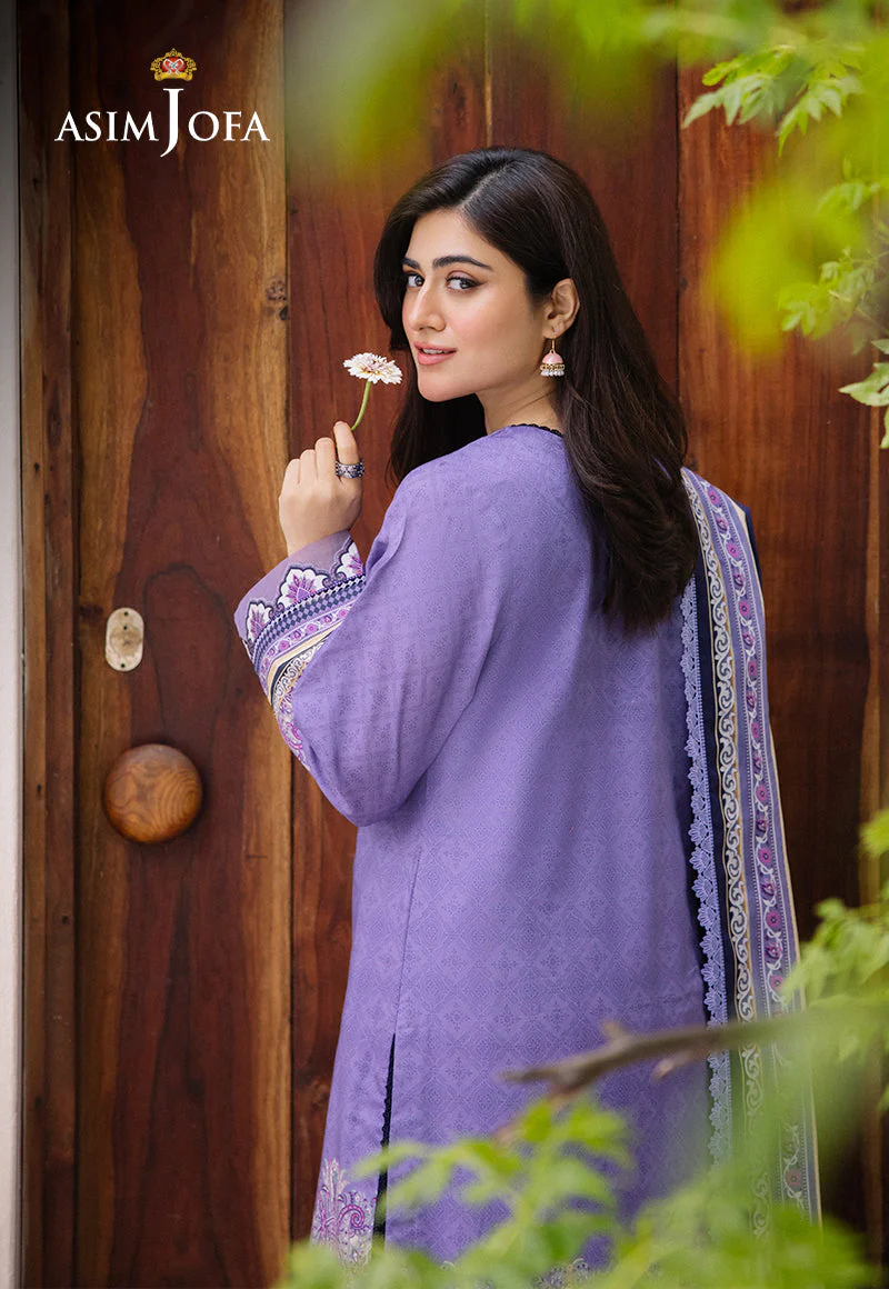 AJBUD-21 PRINTED LAWN STITCHED 3 PCS - Image 4