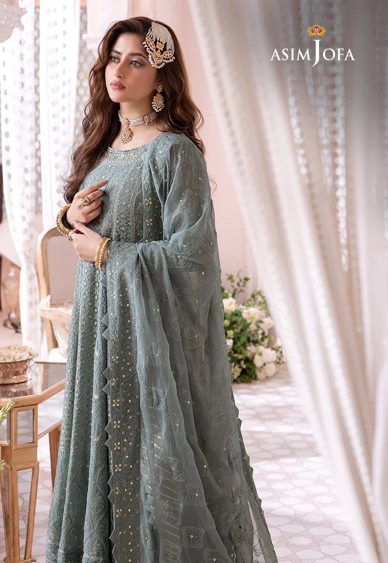 AJCC-07 EMBROIDERED CHIFFON 3 PCS - Image 10