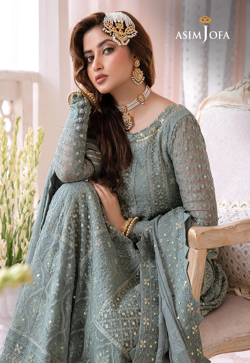 AJCC-07 EMBROIDERED CHIFFON 3 PCS - Image 14