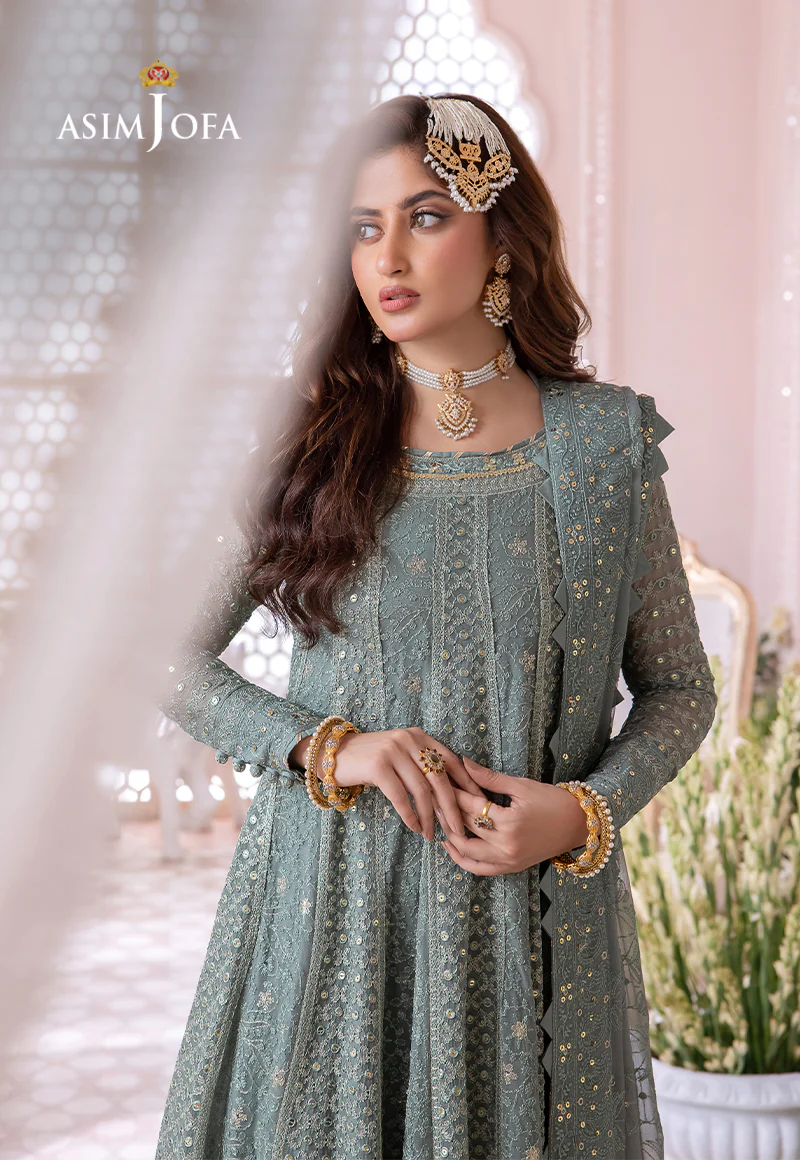 AJCC-07 EMBROIDERED CHIFFON 3 PCS - Image 16