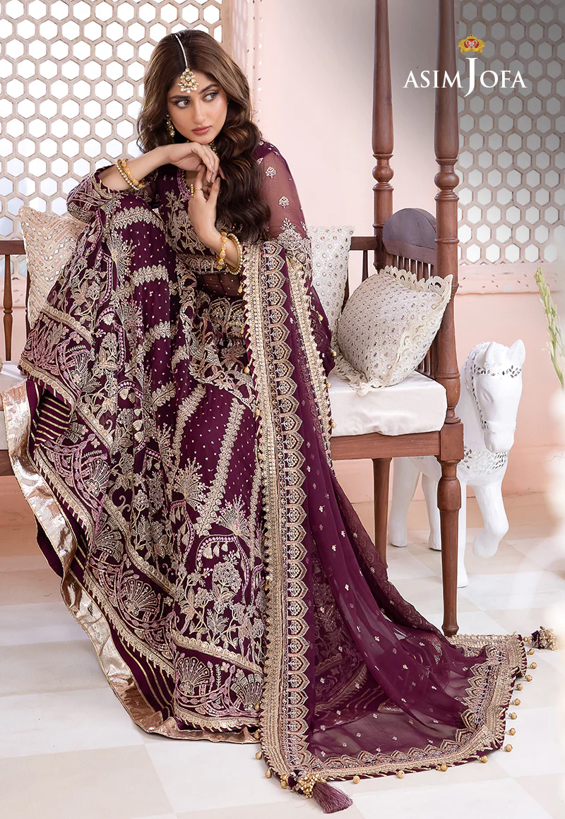 AJCC-10 EMBROIDERED CHIFFON 3 PCS - Image 10