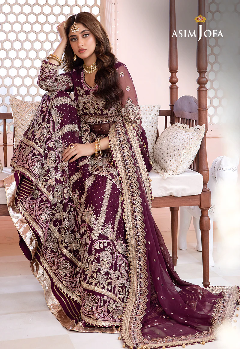 AJCC-10 EMBROIDERED CHIFFON 3 PCS - Image 9