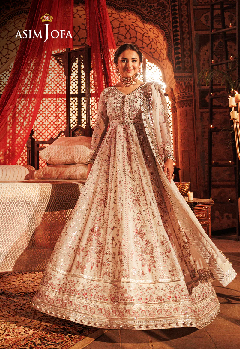 AJCE-04 EMBROIDERED CHIFFON 3 PCS - Image 4