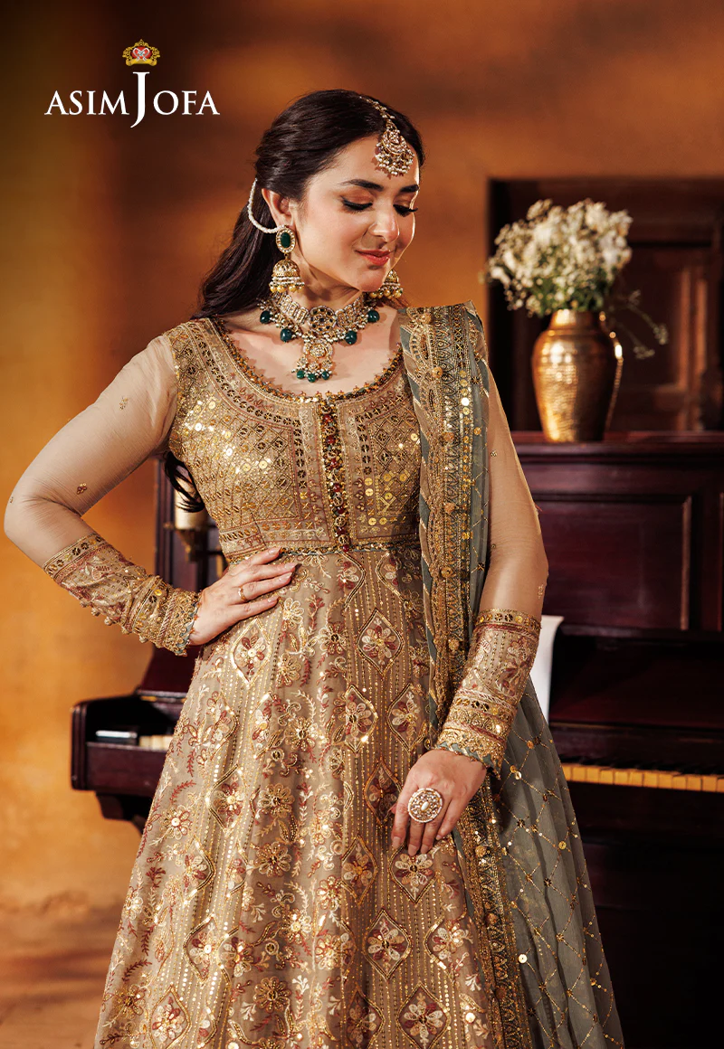 AJCE-07 EMBROIDERED CHIFFON 3 PCS - Image 2