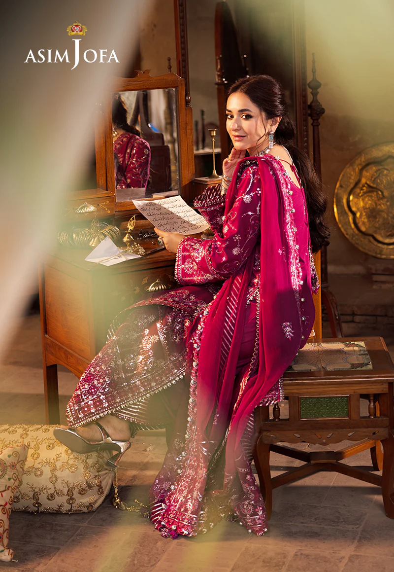 AJCE-09 EMBROIDERED PAPER COTTON 3 PCS - Image 10