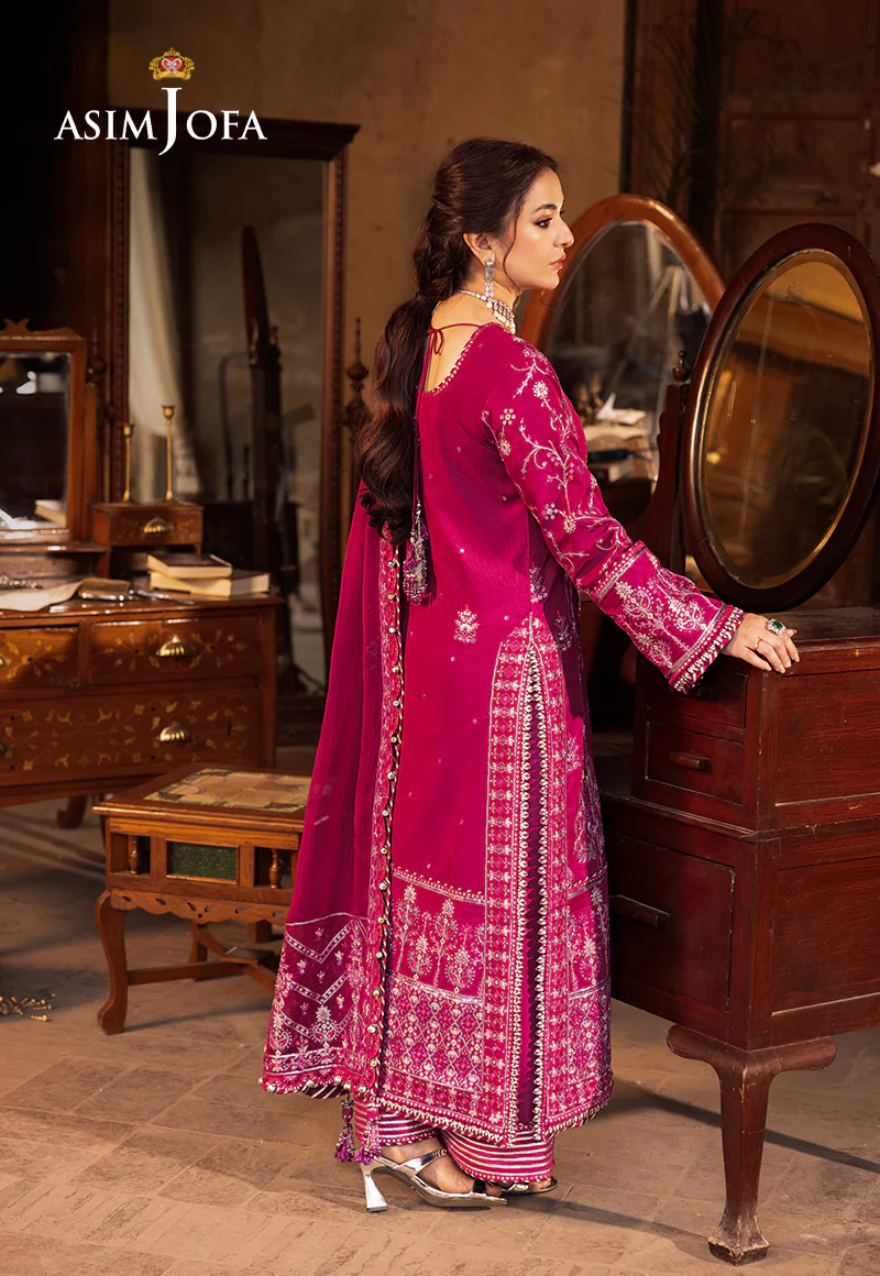 AJCE-09 EMBROIDERED PAPER COTTON 3 PCS - Image 3