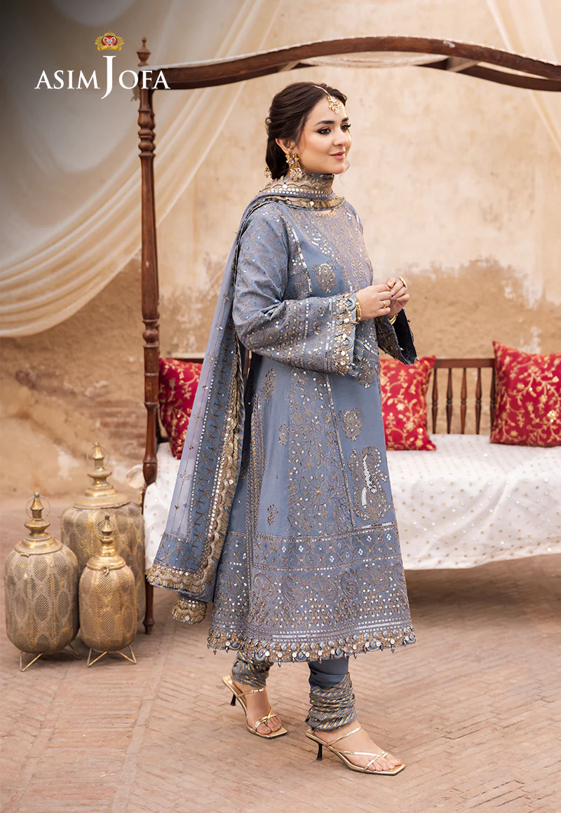 AJCE-12 EMBROIDERED PAPER COTTON 3 PCS - Image 4