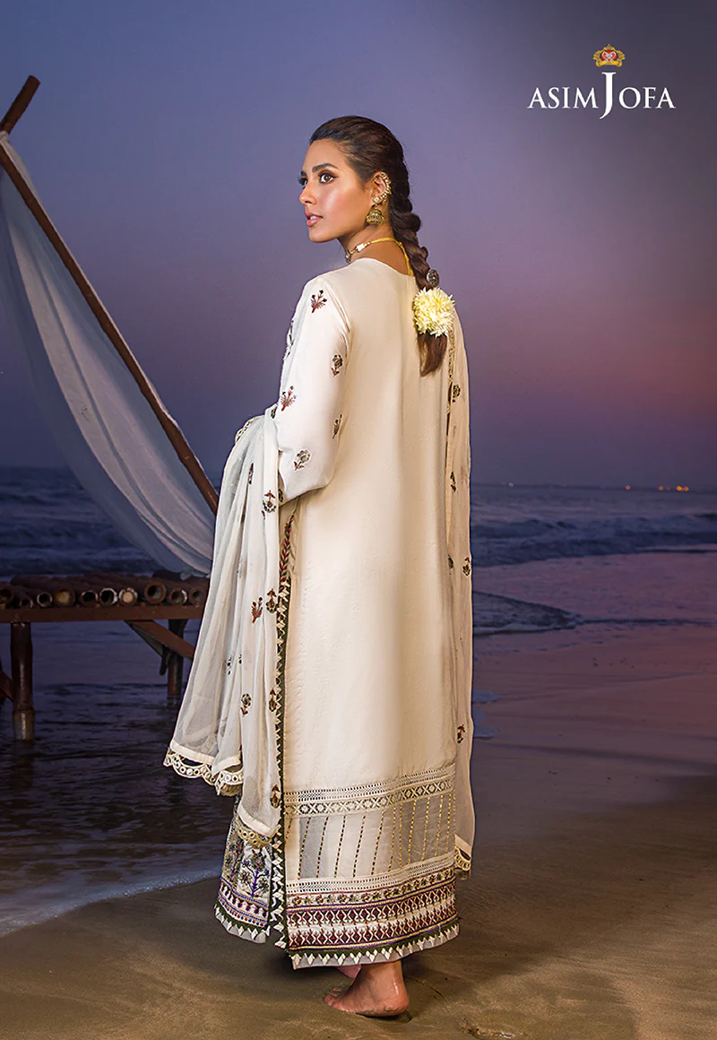 AJCK-01 EMBROIDERED LAWN 3 PCS - Image 2