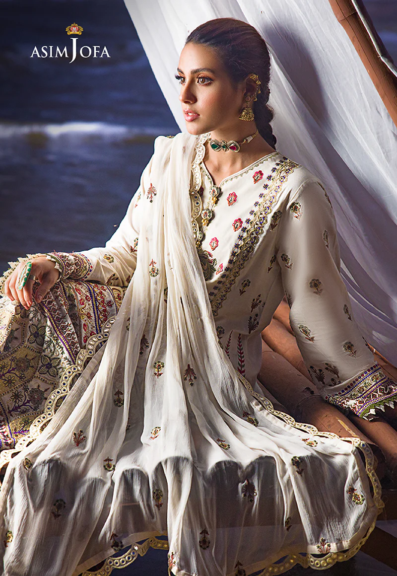 AJCK-01 EMBROIDERED LAWN 3 PCS - Image 6
