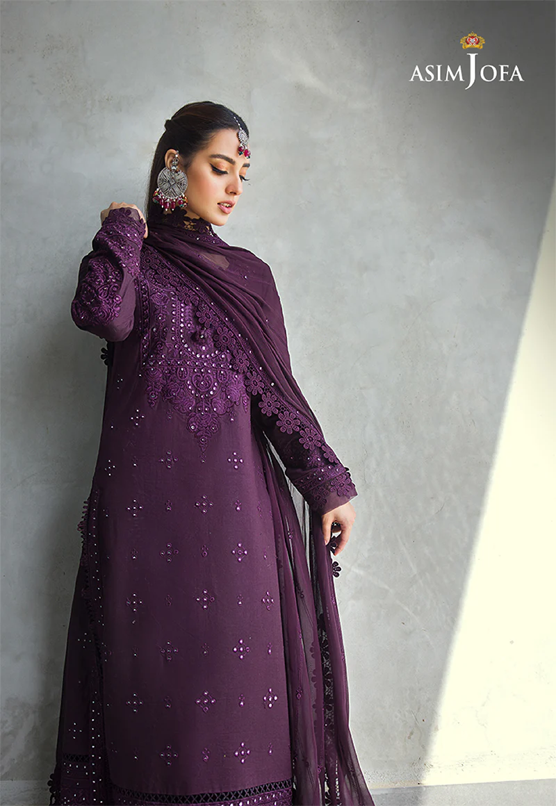 AJCK-05 EMBROIDERED LAWN 3 PCS - Image 2
