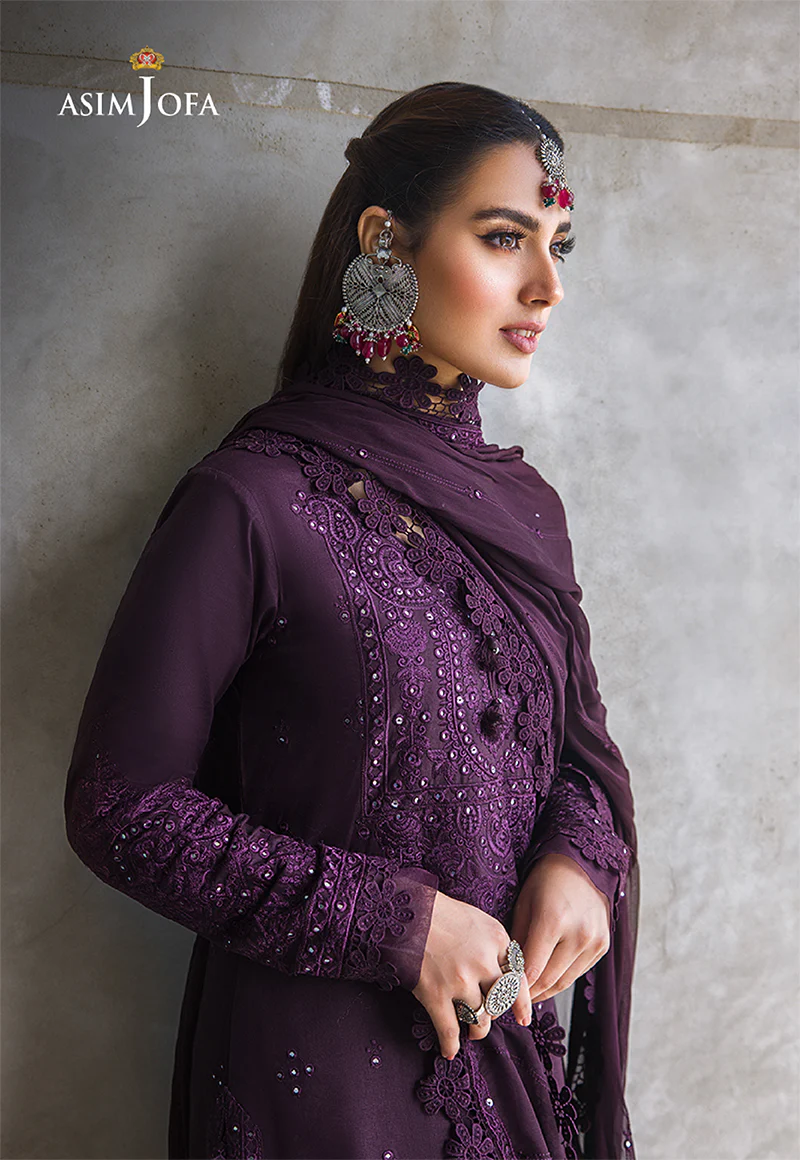 AJCK-05 EMBROIDERED LAWN 3 PCS - Image 5