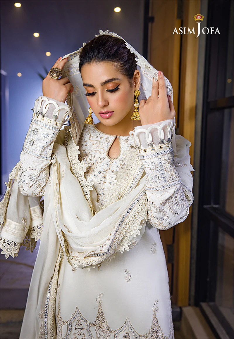 AJCK-10 EMBROIDERED LAWN 3 PCS - Image 3