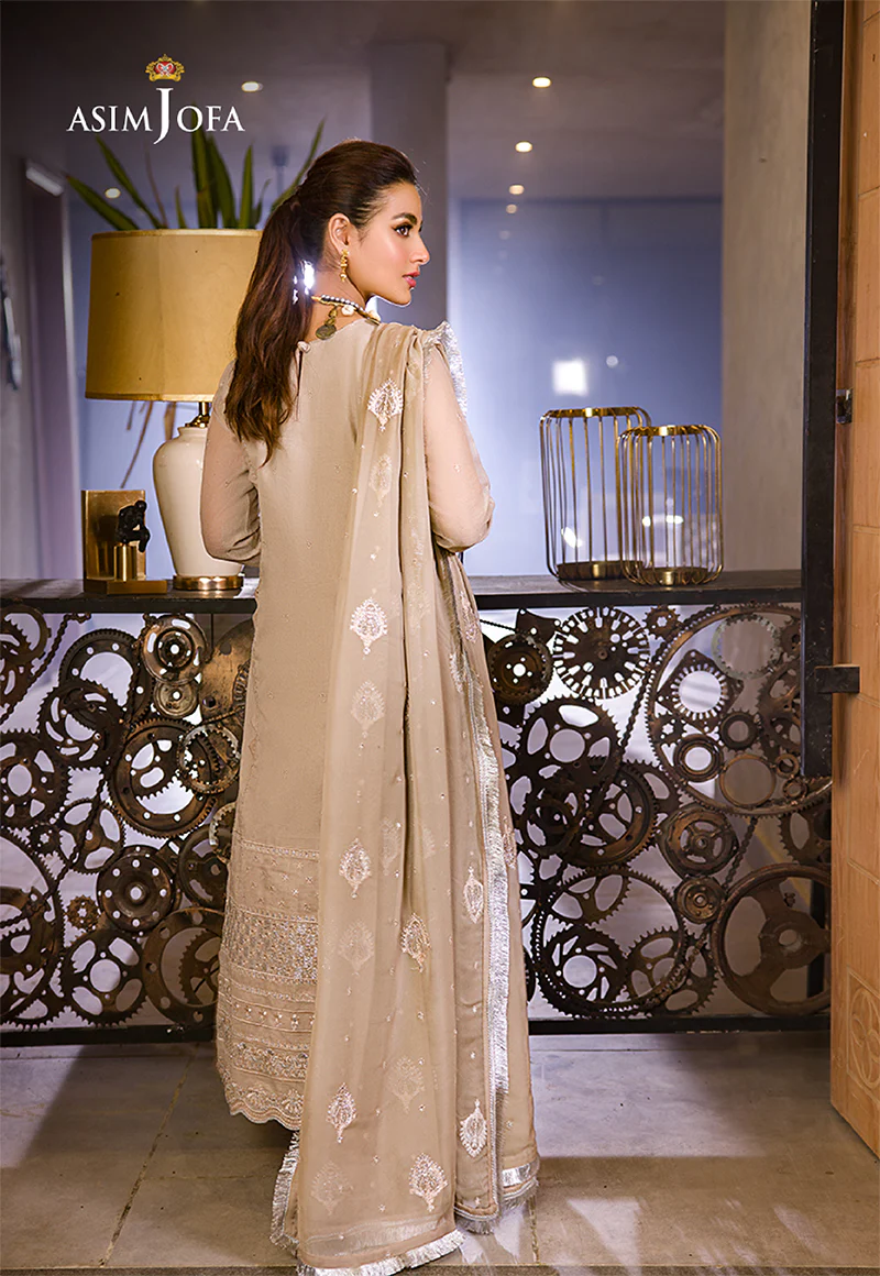 AJCK-12 EMBROIDERED ORGANZA NET 3 PCS - Image 2