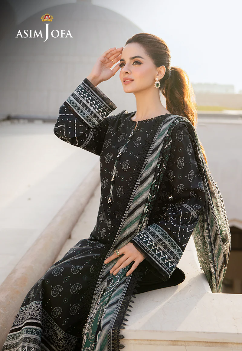 AJCM-01 PRINTED LAWN 3 PCS - Image 10