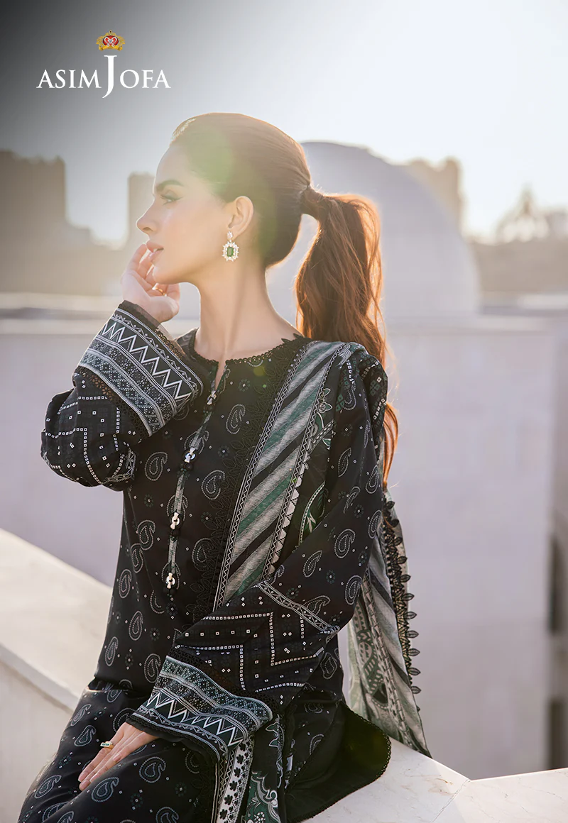 AJCM-01 PRINTED LAWN 3 PCS - Image 11