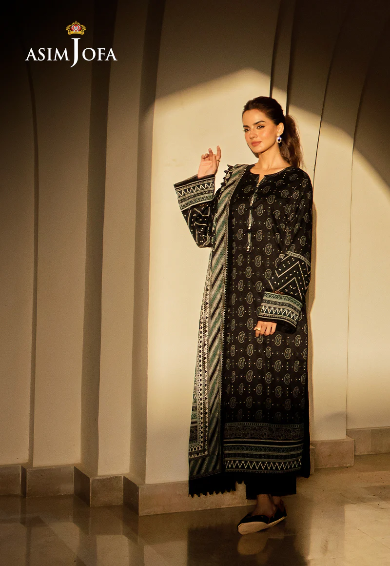 AJCM-01 PRINTED LAWN 3 PCS - Image 3