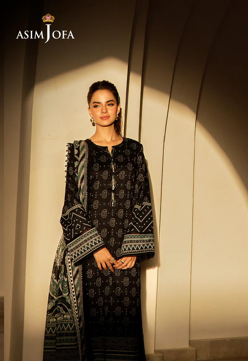 AJCM-01 PRINTED LAWN 3 PCS - Image 4