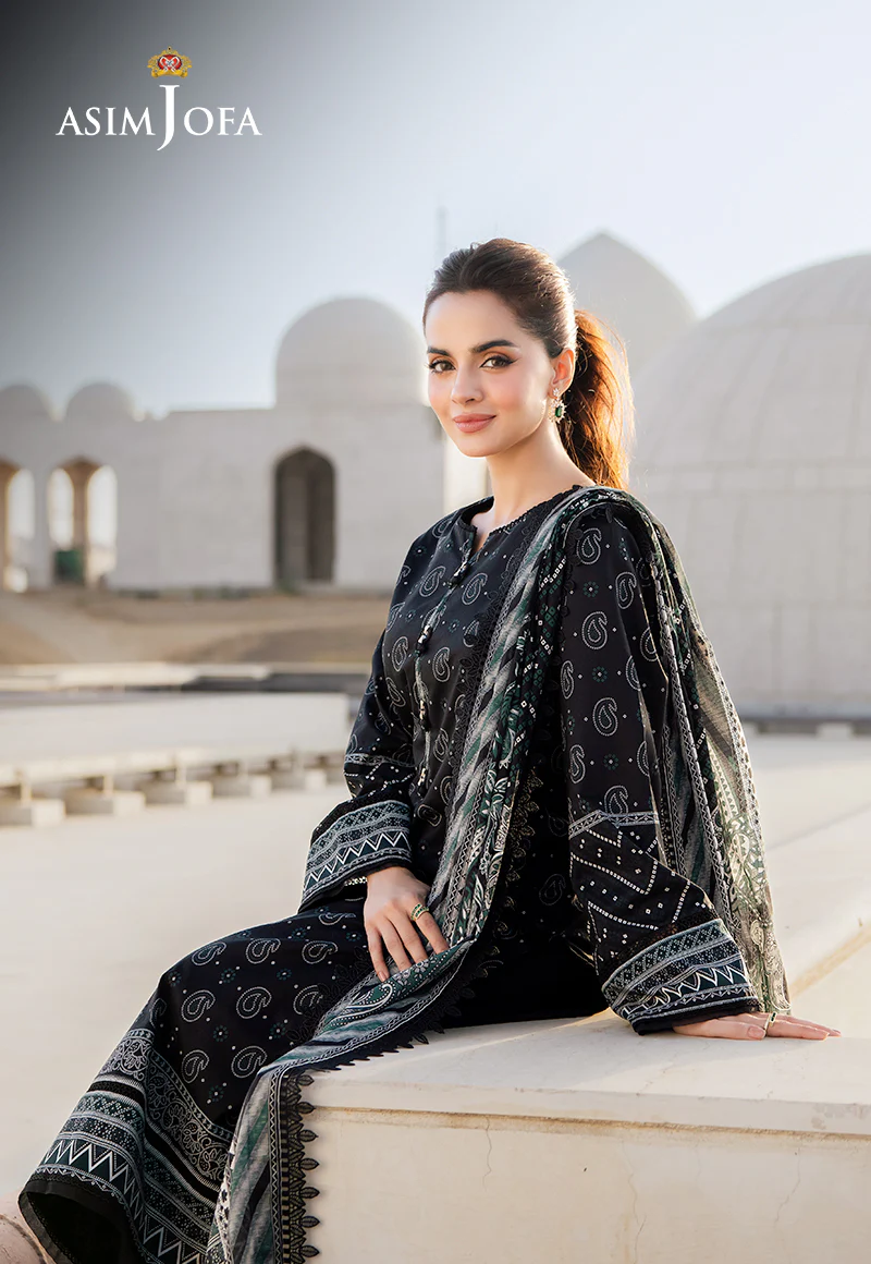 AJCM-01 PRINTED LAWN 3 PCS - Image 9