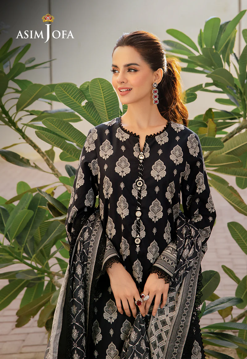 AJCM-06 PRINTED LAWN 3 PCS - Image 5