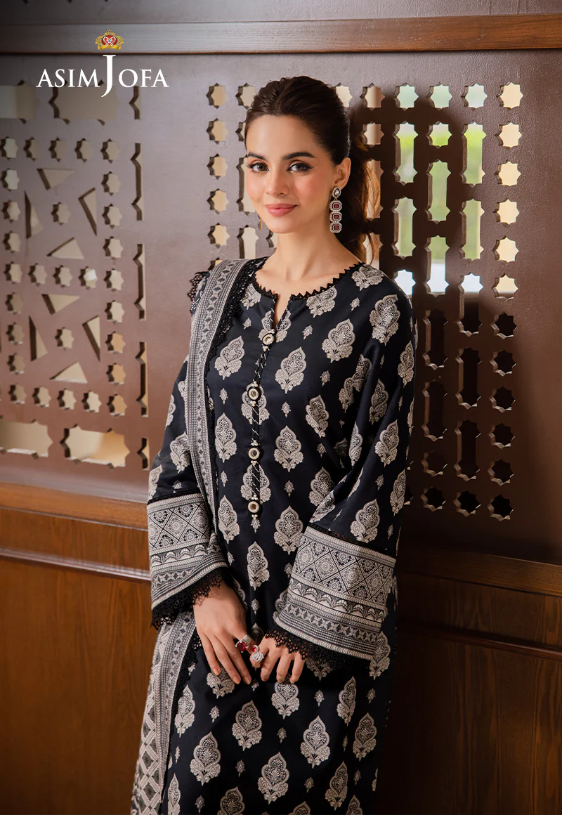AJCM-06 PRINTED LAWN 3 PCS - Image 8