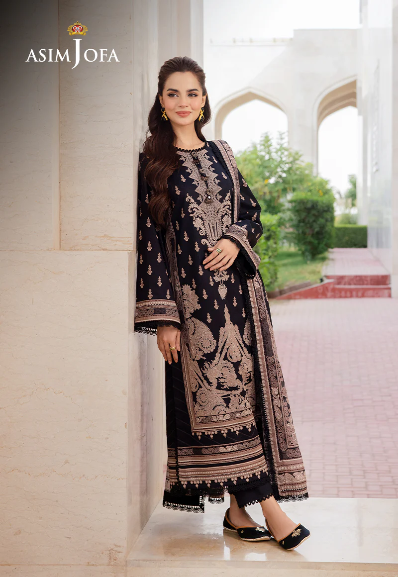 AJCM-08 PRINTED LAWN 3 PCS - Image 3