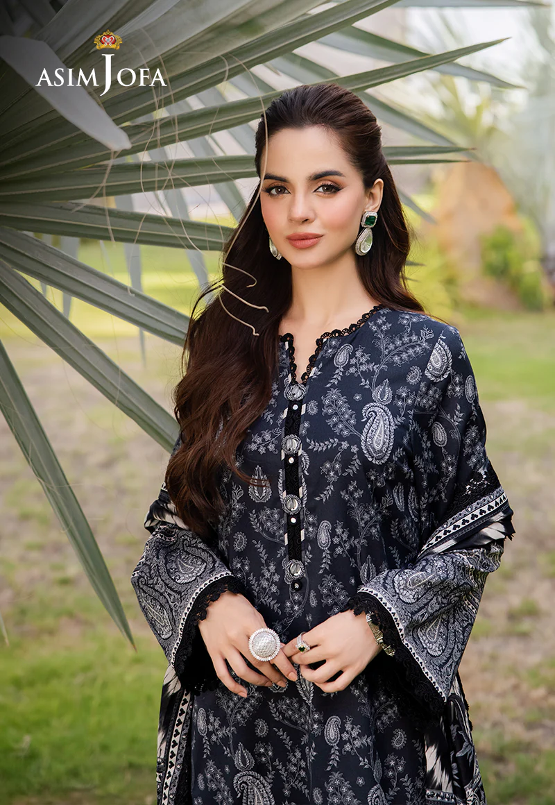 AJCM-09 PRINTED LAWN 3 PCS - Image 9