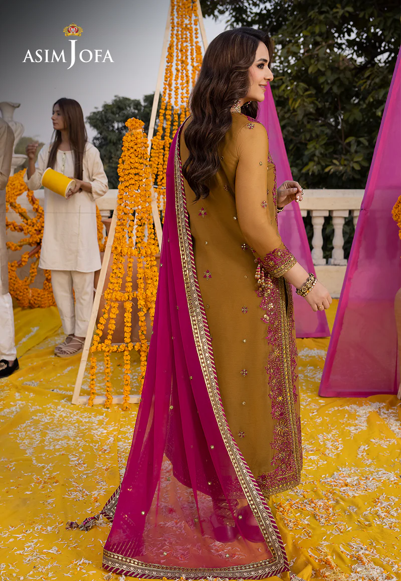 AJDA-22 EMBROIDERED CHIFFON 3 PCS - Image 2