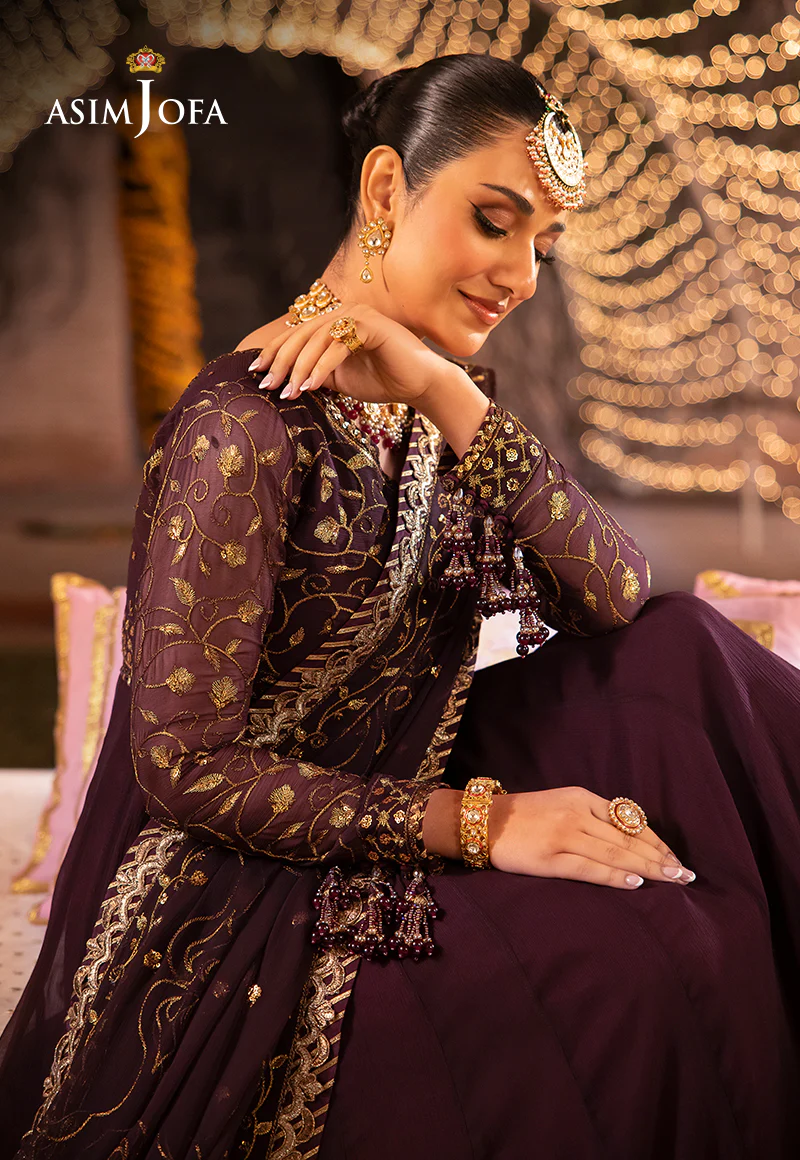 AJDA-24 EMBROIDERED CHIFFON  2 PCS - Image 11