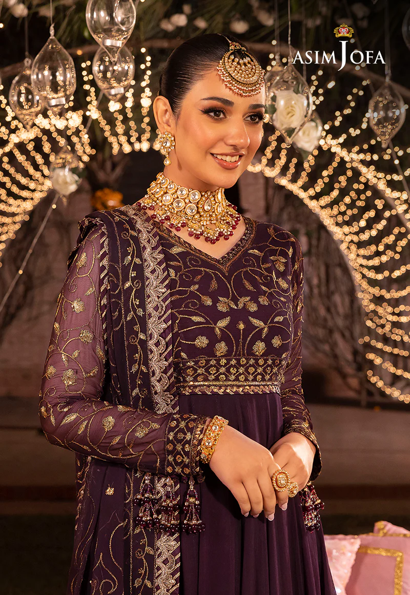 AJDA-24 EMBROIDERED CHIFFON  2 PCS - Image 3