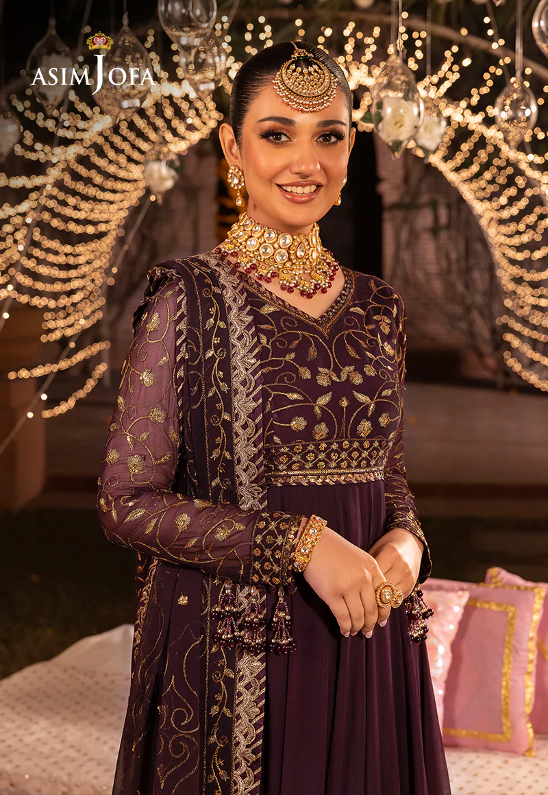 AJDA-24 EMBROIDERED CHIFFON  2 PCS - Image 4