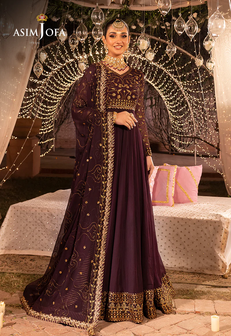 AJDA-24 EMBROIDERED CHIFFON  2 PCS - Image 5