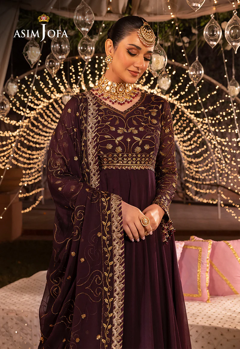 AJDA-24 EMBROIDERED CHIFFON  2 PCS - Image 6